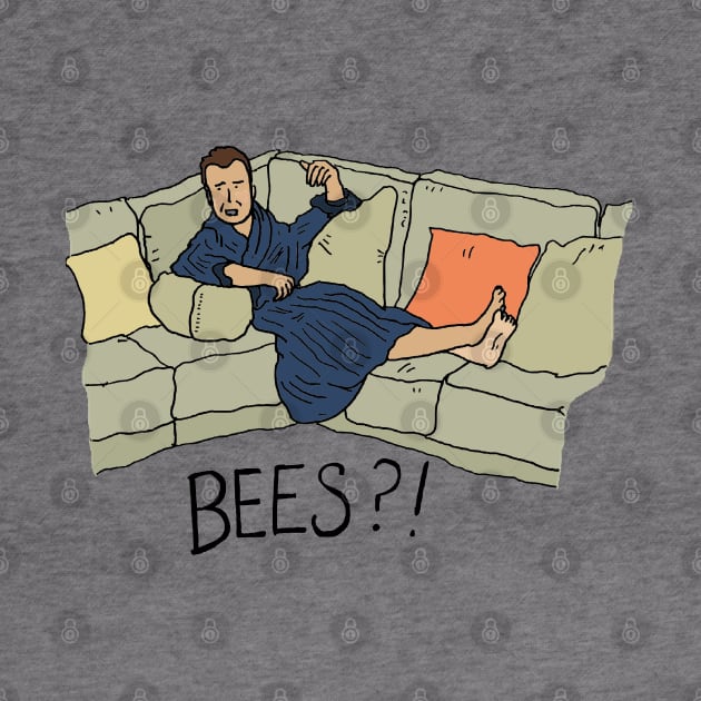 Arrested Development Gob Bees by JennyGreneIllustration